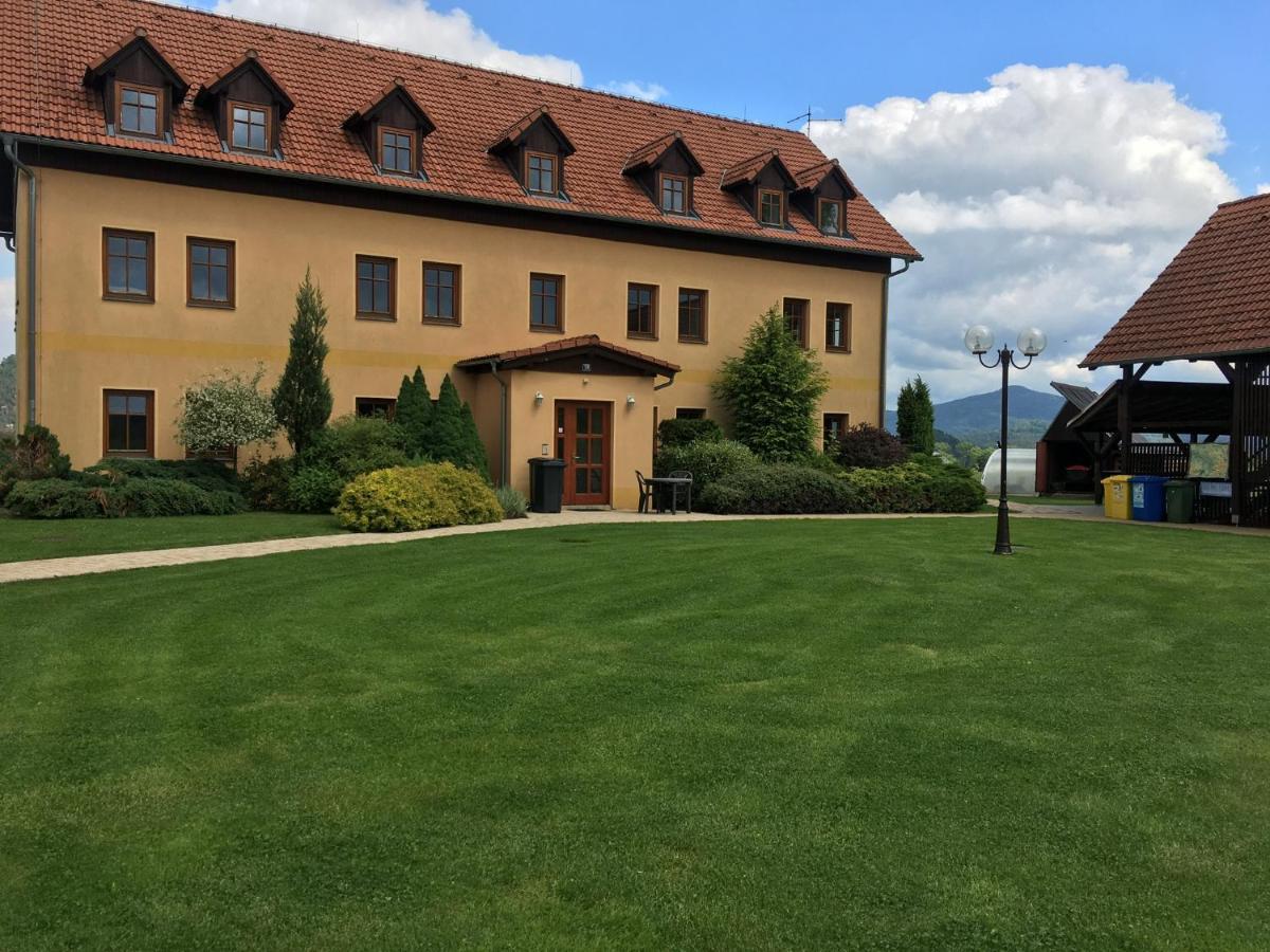 Pension Hofberg Jetřichovice Exteriör bild