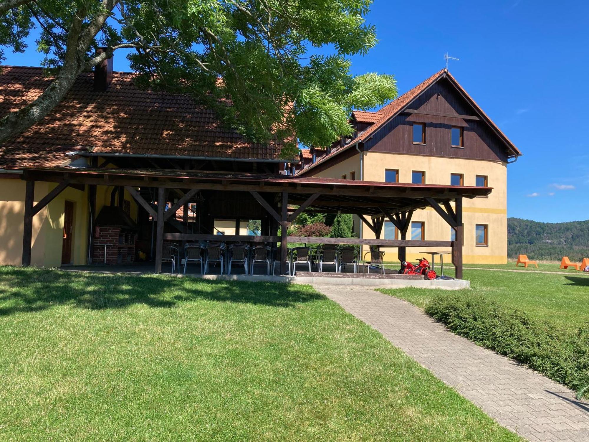 Pension Hofberg Jetřichovice Exteriör bild